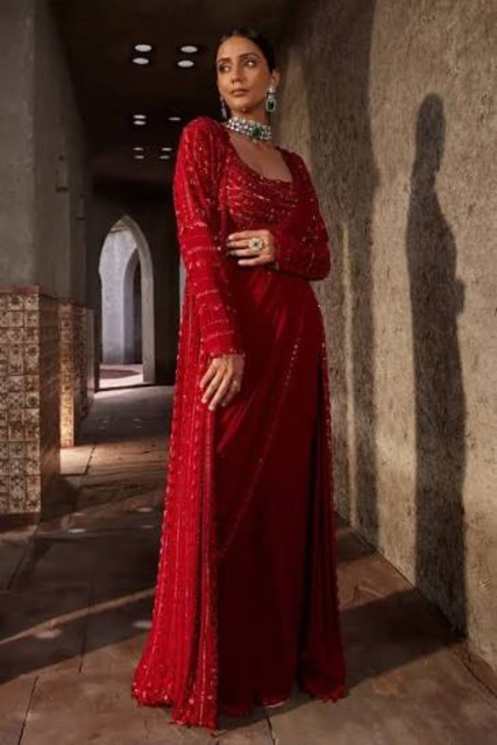Ruby red party style